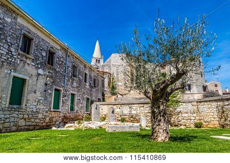 Public Aark And Parish Church Tower-bale,croatia