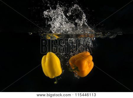 Peppers In Water