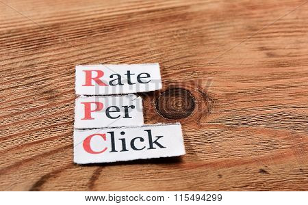 Rpc - Rate  Per Click