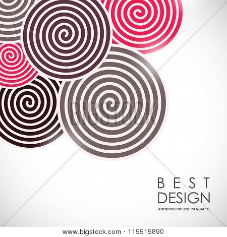 Spiral abstract background