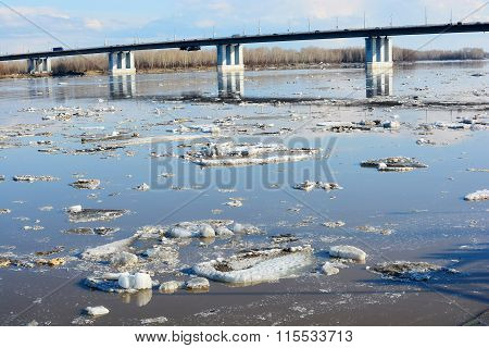 Ice On The River