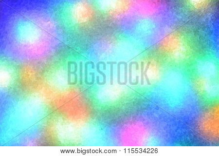 Blue-green Glowing Background