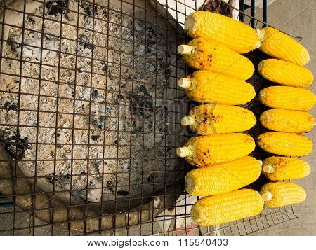 Grilled corn