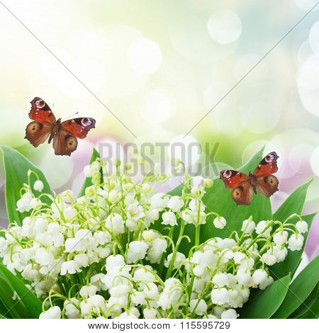 Bunch of Lilly of valley