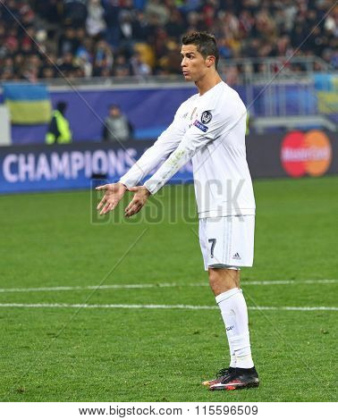 Cristiano Ronaldo Of Real Madrid