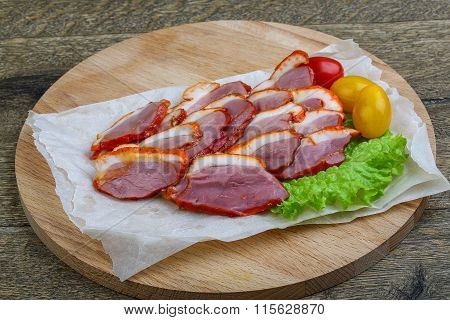 Cliced Duck Breast