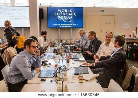 World Economic Forum Annual Meeting 2016 In Davos, Switzerland