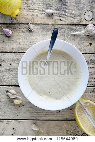 Aioli dip - garlic mayonnaise