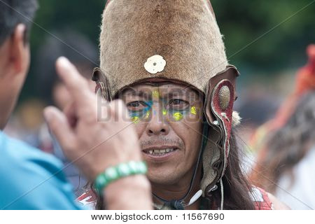 ผู้ดำเนินพิธีกรรม amerindian