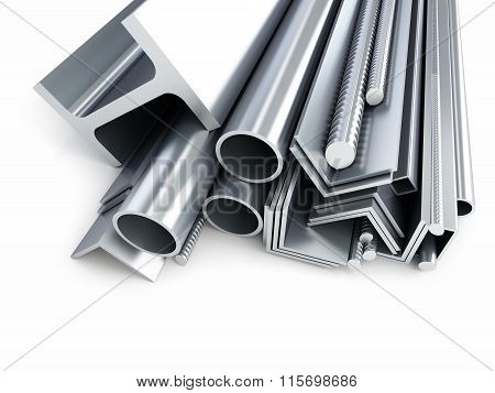 Rolled Metal Products, Metal Pipes, Angles, Channels, Squares.