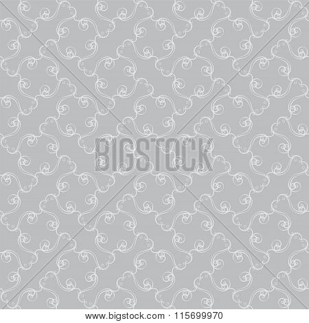 Elegant stylish abstract floral wallpaper