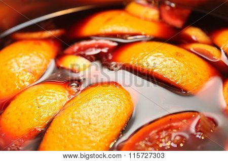 the preparation of mulled wine