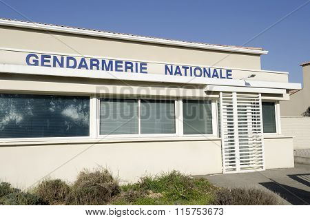 Gendarmerie french police