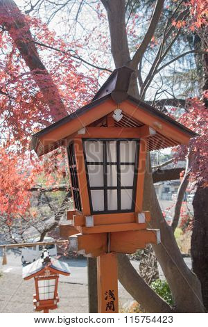 Closed Up The Japanese Lattern