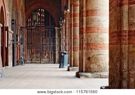 Fort Entrance Columns