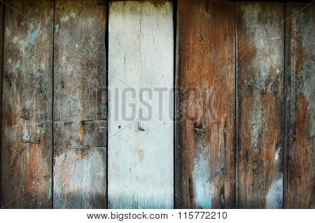 Old wooden planks