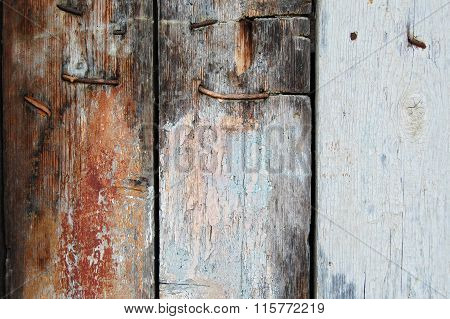Old wooden planks