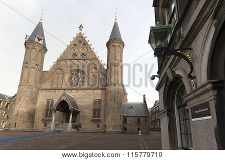 Knights Hall Lower House Of Parliament In The Netherlands