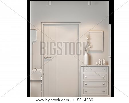 Small Apartments In Pastel Colors.