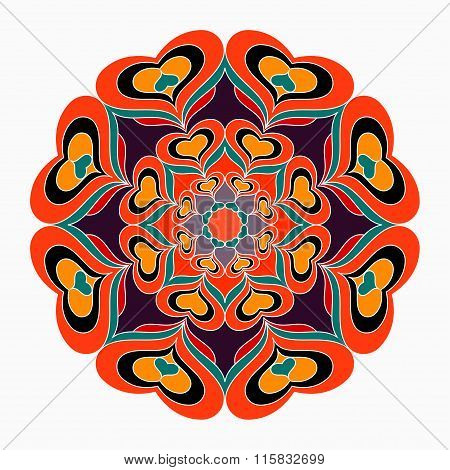 Mandala. Vintage Elements. Vector Illustration