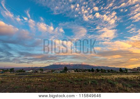 Skyscape In The Morning