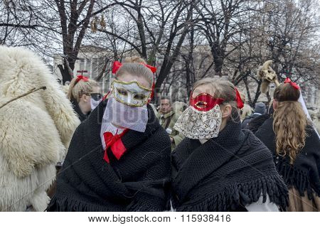 Part of  international  festival of the folk masquerade.