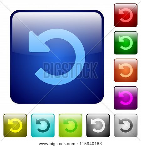 Color Undo Changes Square Buttons