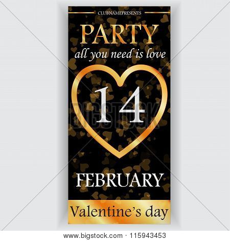 Valentine's Day Party Flyer