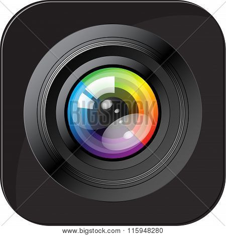 Camera icon. Photo icon. Vector Illustration
