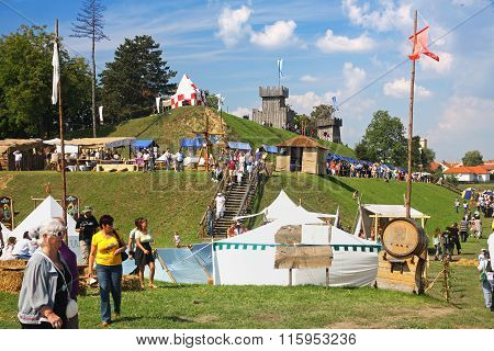Renaissance Fair In Koprivnica, Croatia