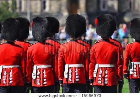 Changing Guard Ceremony at Parliament Hill, Ottawa