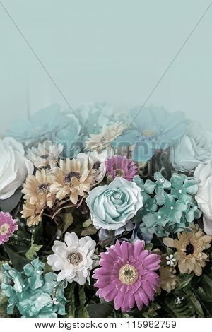 Flower Background For Valentine Day