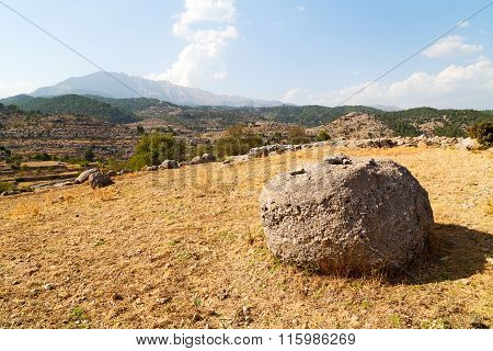 From The Hill  Turkey Selge Old   Nature