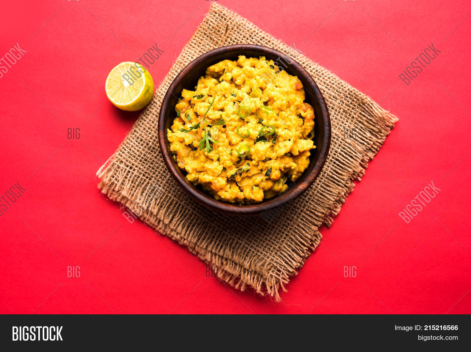 Pithla Bhakar Spicy Image & Photo (Free Trial) | Bigstock