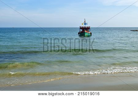 Boat In Sea, Thailand