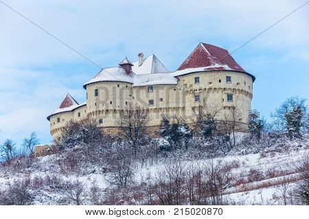 The old castle Veliki Tabor in Croatia, a Croatia's northwestern fortification system.