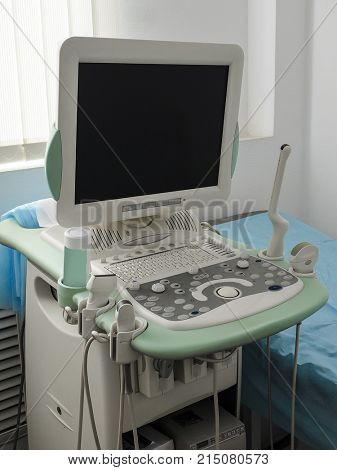 The image of an ultra sonic equipment