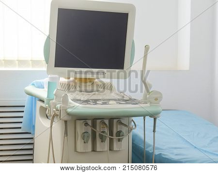 The image of an ultra sonic equipment