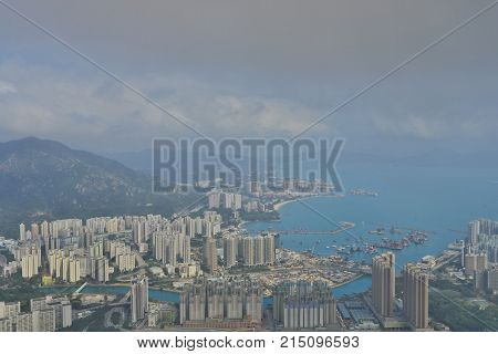 The Tuen Mun, Yuen Long From Castle Peak