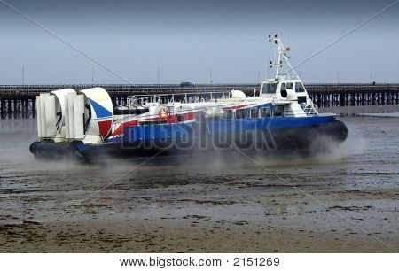 Hovercraft Taking Off