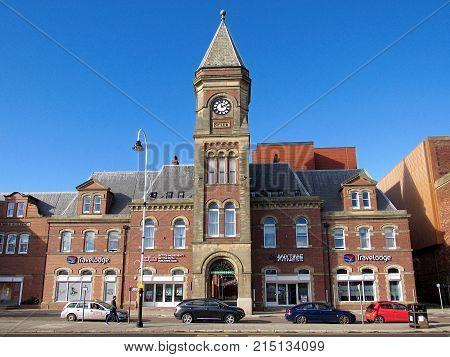 Old Red Brick Building