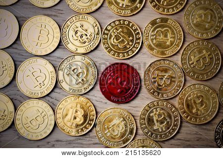 Bitcoin Gold Coins