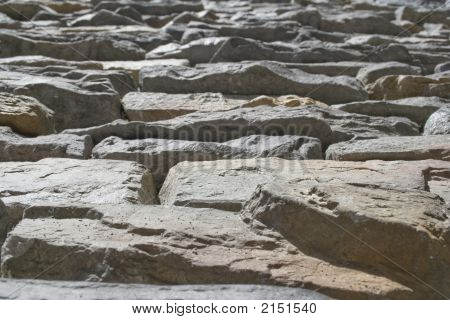 Kamenná zeď - Schist
