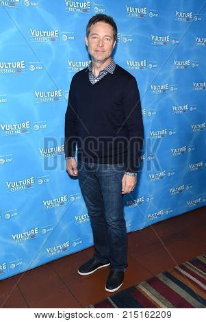 LOS ANGELES - NOV 18:  George Newbern arrives for the Vulture Festival's: Scandal: The Final Season on November 18, 2017 in Hollywood, CA                