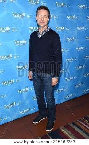 LOS ANGELES - NOV 18:  George Newbern arrives for the Vulture Festival's: Scandal: The Final Season on November 18, 2017 in Hollywood, CA                