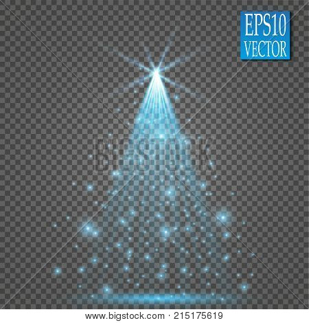 Vector Spotlights. Scene Light Effects Vector. Eps10