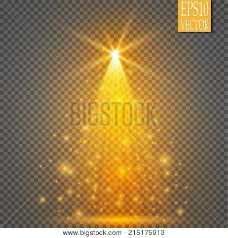 Vector Spotlights. Scene Light Effects Vector. Eps10