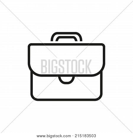 Brief case. Portfolio, bag, background. Recruitment concept. Can be used for topics like business, qualification, travelling.