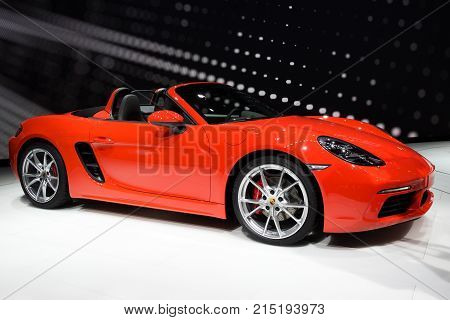 New 2017 Porsche 718 Boxster S Sports Car