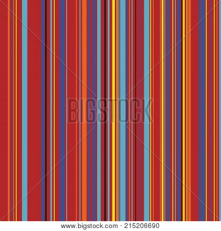 Retro Color Straight Vertical Variable Width Stripes, Color Lines Pattern, Vertically Seamless Pattern, Straight Parallel Vertical Lines, Fashion Geometric Color Random Lines